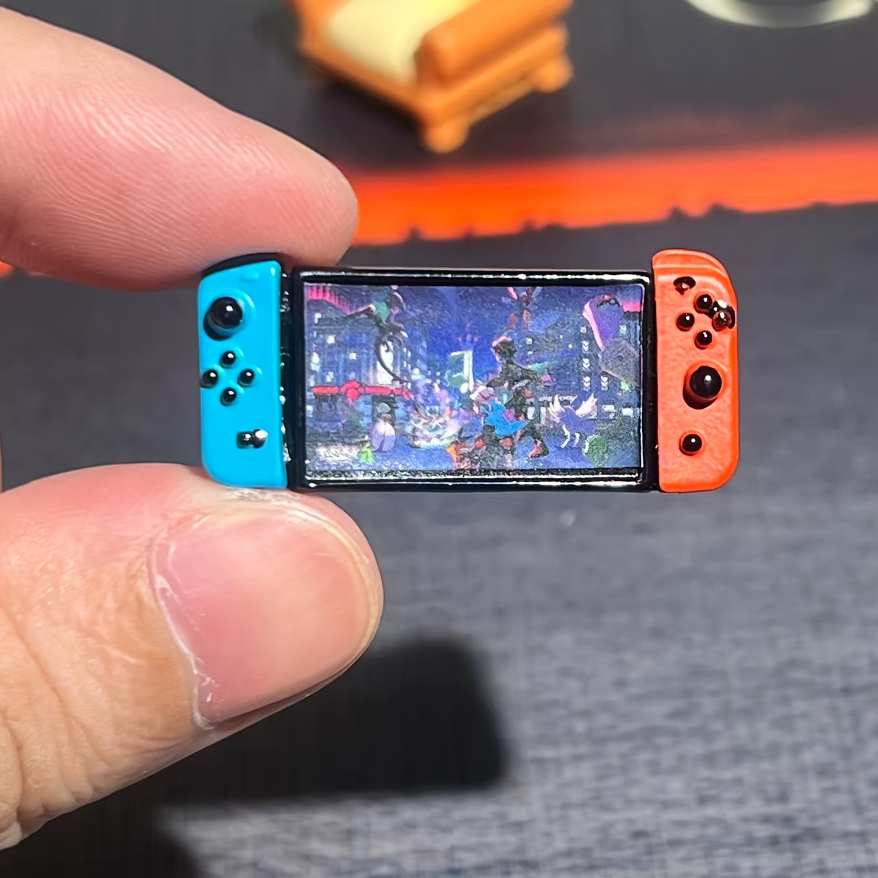 Retro Game Card - Miniatura de Arcade a Escala 1:6
