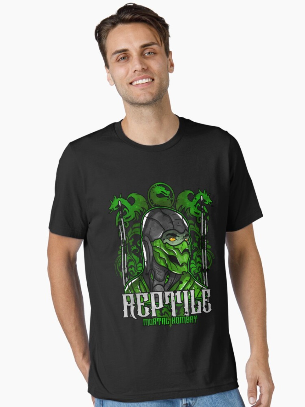 Retro Gaming Gamestop - Camiseta con estampado de retrato de