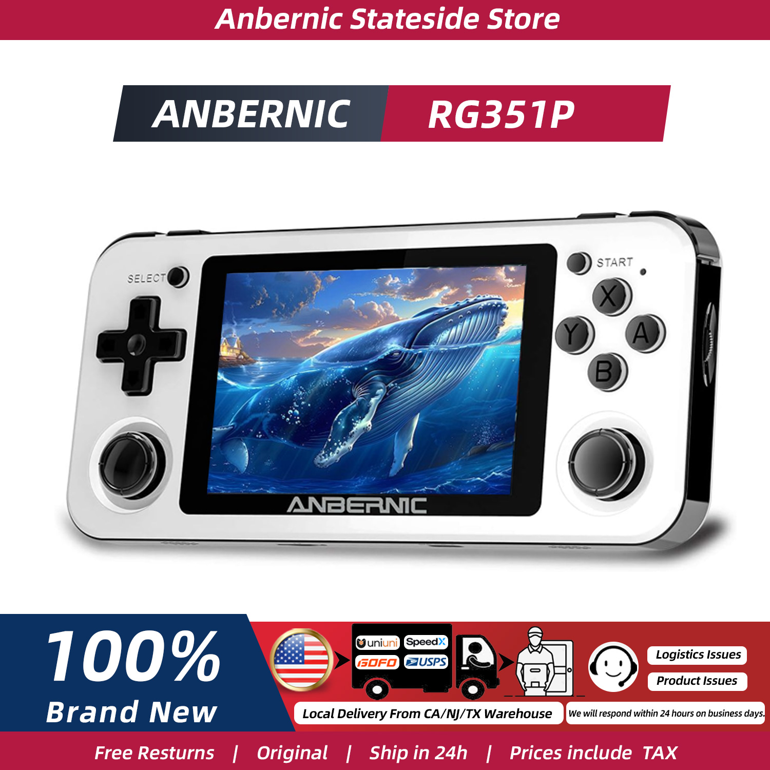 Retro Gaming Anbernic - Consola de Juegos Retro Portátil ANBERNIC