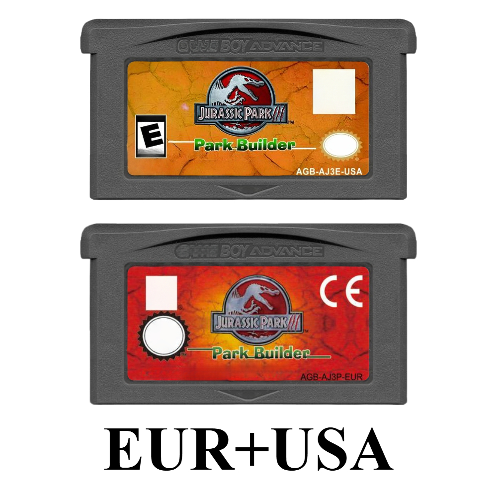 Retro Game Card - Cartucho de juego Jurassic Park III