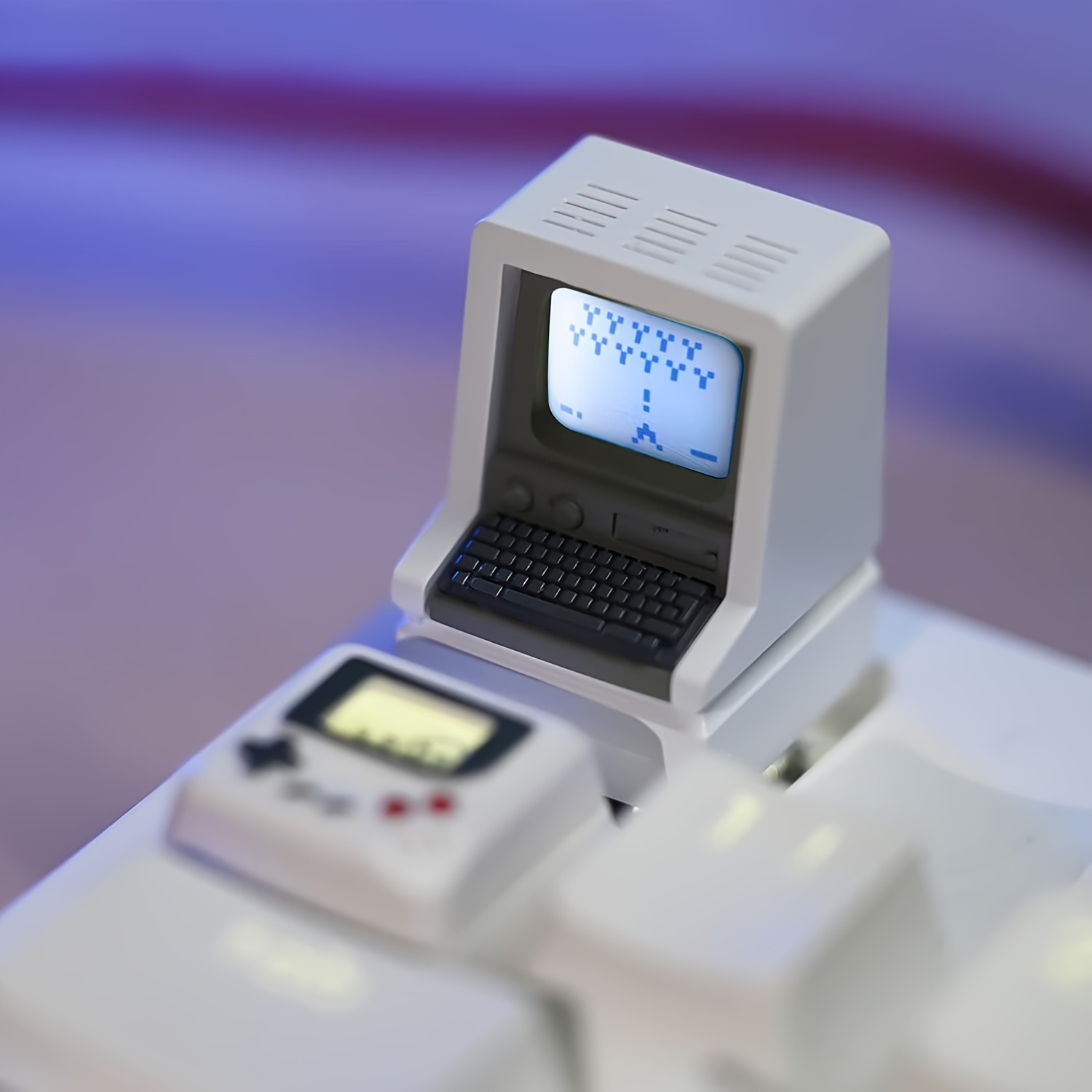 Retro Gaming Keycaps - Teclas Retro inspiradas en Mac, de