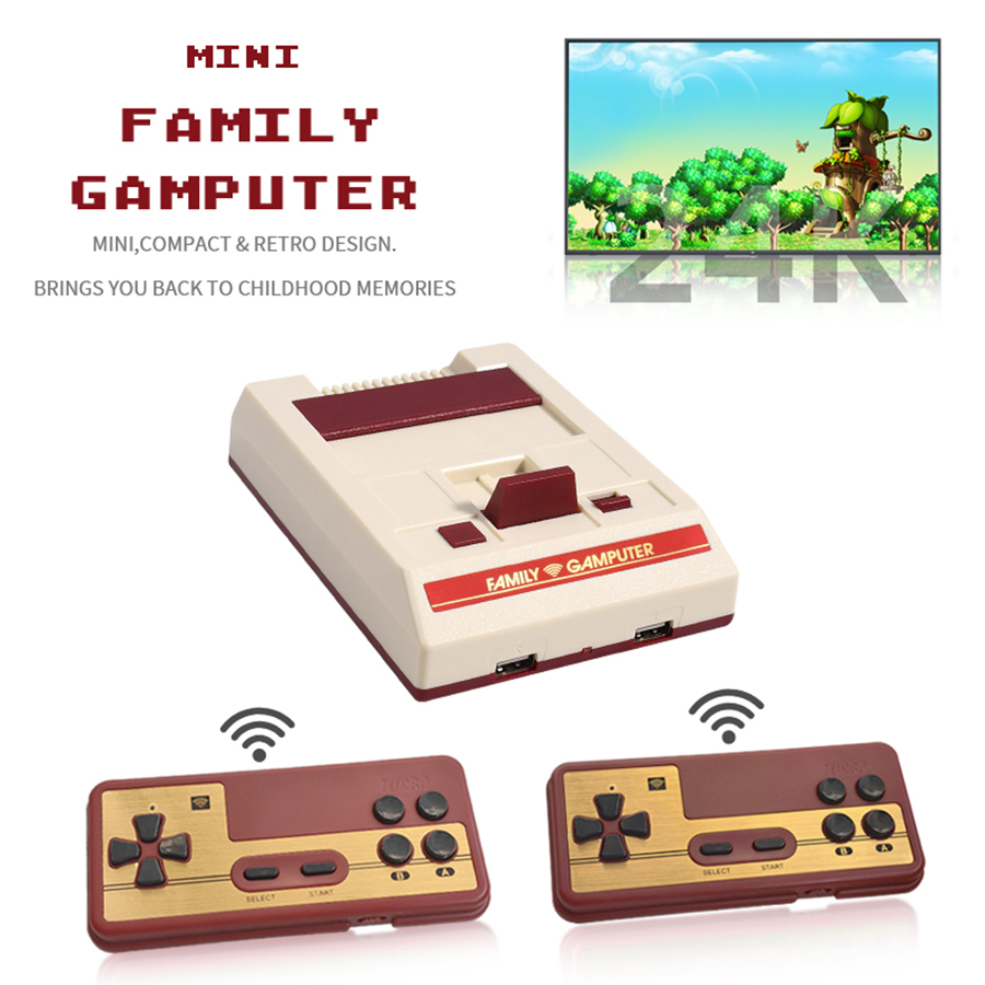 Retro Gaming Device - Mini consola de juegos portátil FC