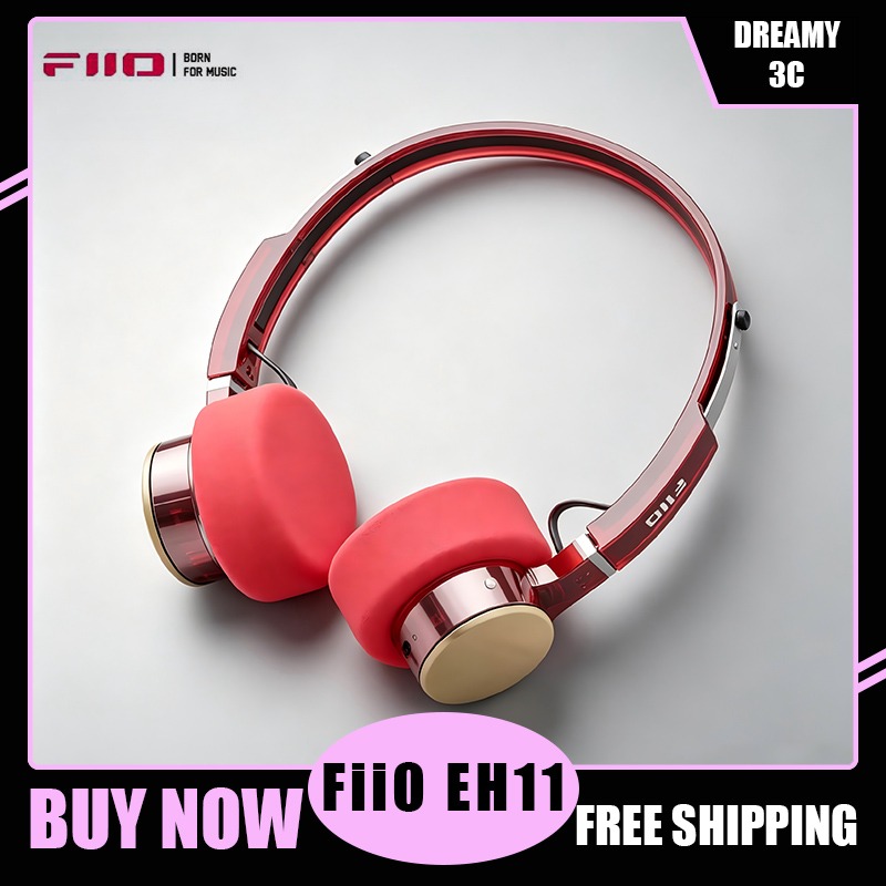 Retro Gaming Cable - Auriculares FiiO EH11 Retro Vintage Over-Ear