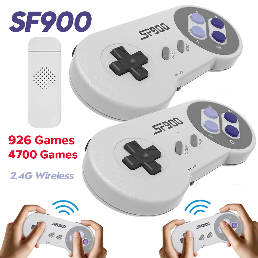 Retro Gaming Joystick - Consola de Videojuegos Retro SF900 HD