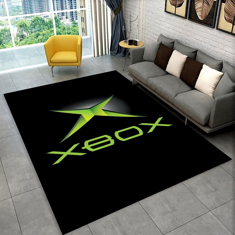 Retro Gaming Juegos - Alfombra retro con logotipo de Xbox