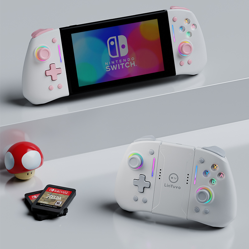 Nes Controller Usb - LinYuvo-Japarra de juegos inalámbrica dividida para