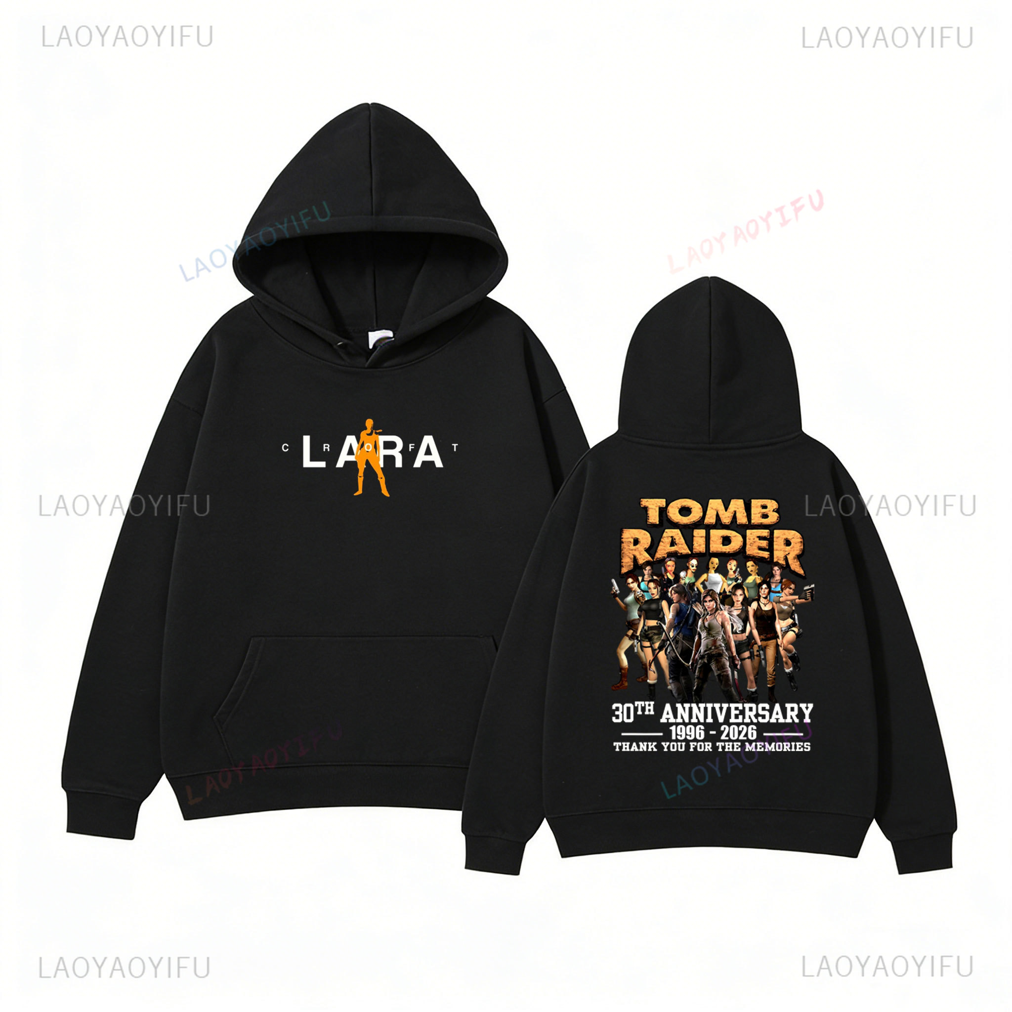 Retro Gaming Juegos - Tomb Raider 30 aniversario Unisex Vintage