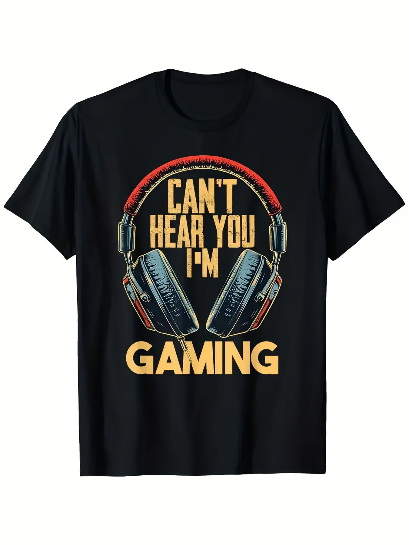 Retro Gaming Juegos - Camiseta Can't Hear You I'm Gaming