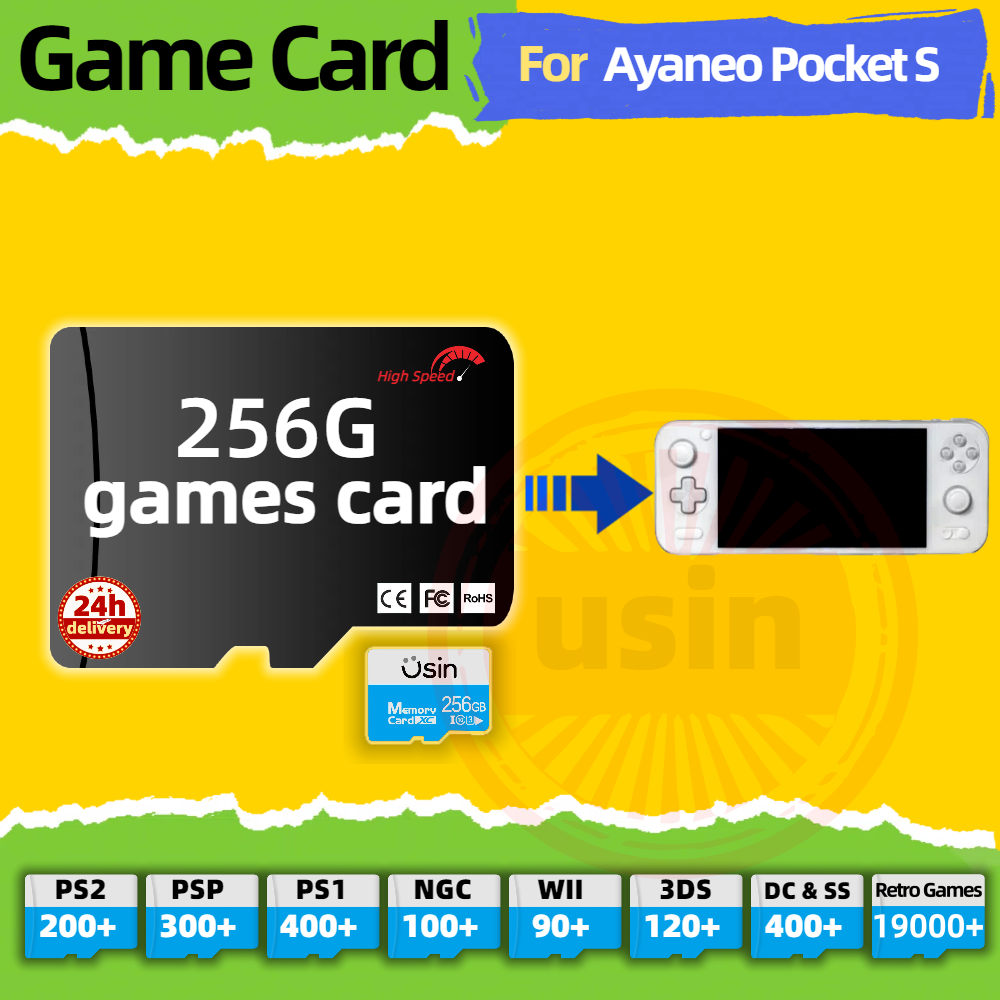 Retro Gaming Android - Tarjeta de juego para Ayaneo Pocket