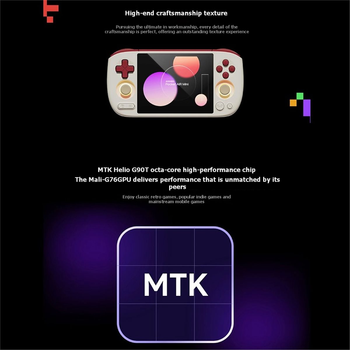 ■ ★ Nueva Consola de Juegos Po - Retro Gaming Android reseña y precio