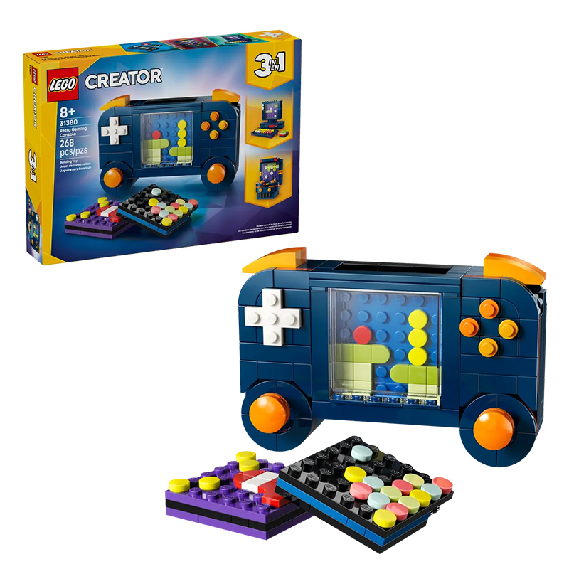 LEGO Creator 3 en 1, Bloques d - Retro Gaming Unit reseña y precio