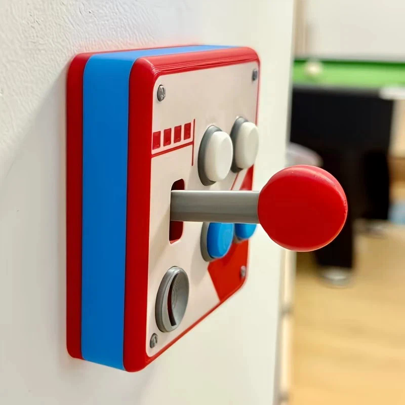 Panel de Interruptores con Dis - Retro Gaming Joystick reseña y precio