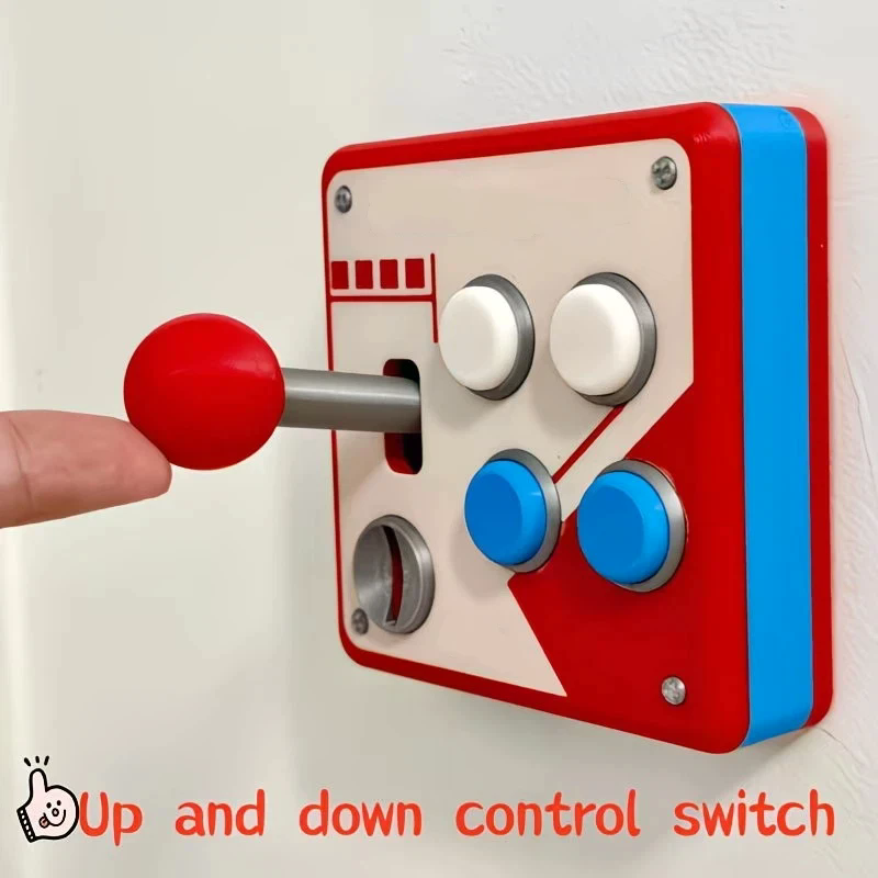 Panel de Interruptores con Dis - Retro Gaming Joystick reseña y precio