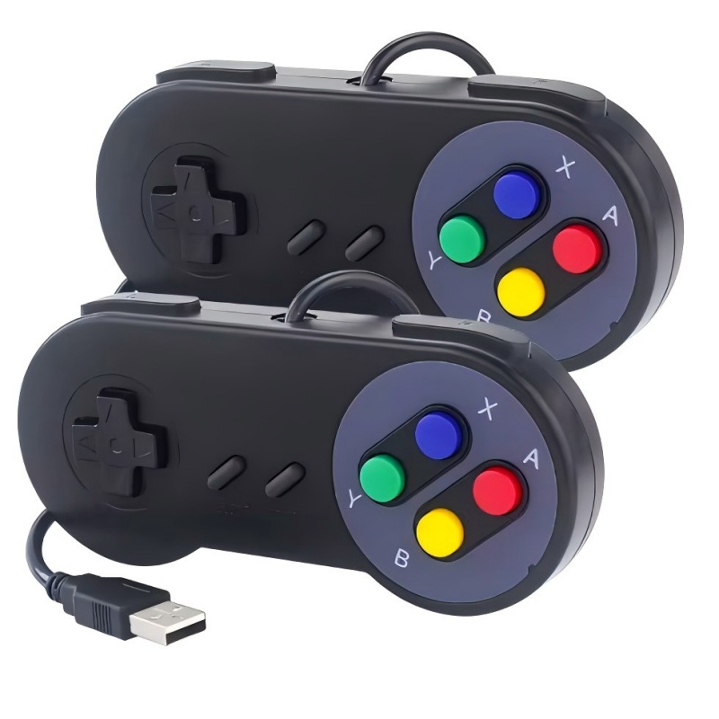 2 Controles USB Retro para Jue - Retro Gaming Windows reseña y precio