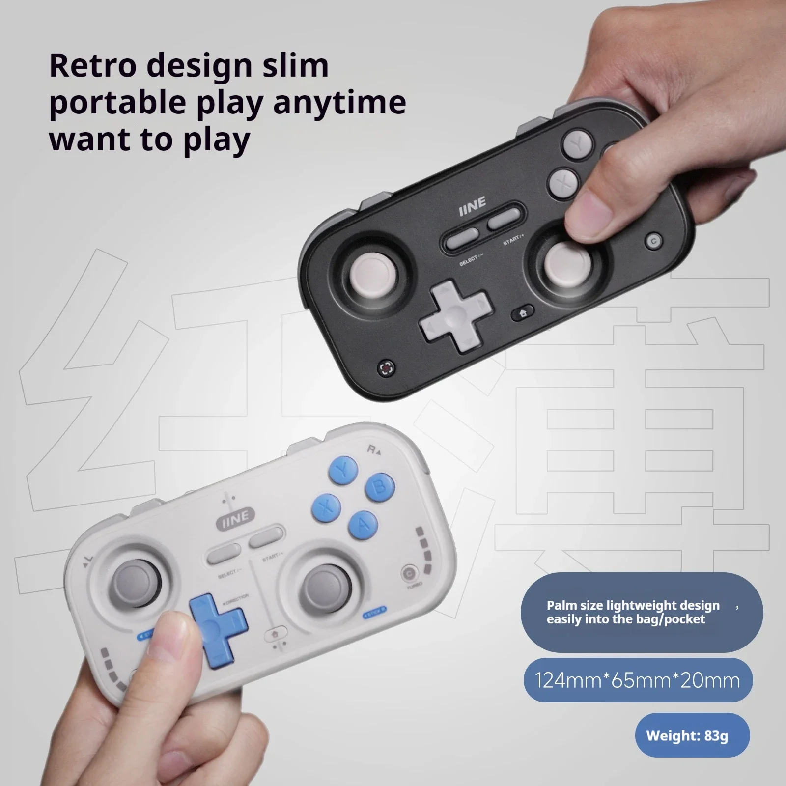 IINE Mini controlador de juego - Retro Gaming Cable reseña y precio