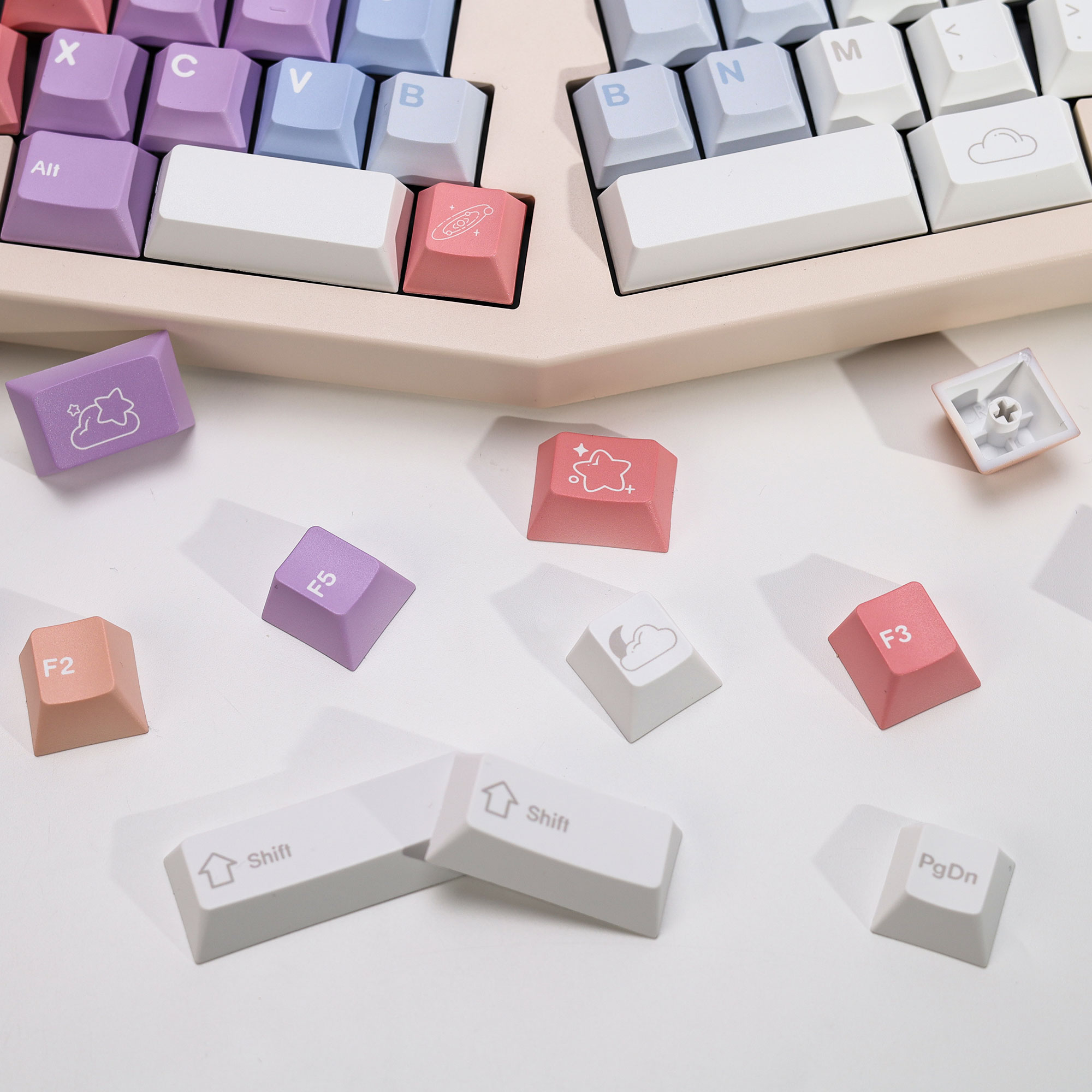 Teclas con tema KBDiy Dreamsca - Retro Gaming Keycaps reseña y precio