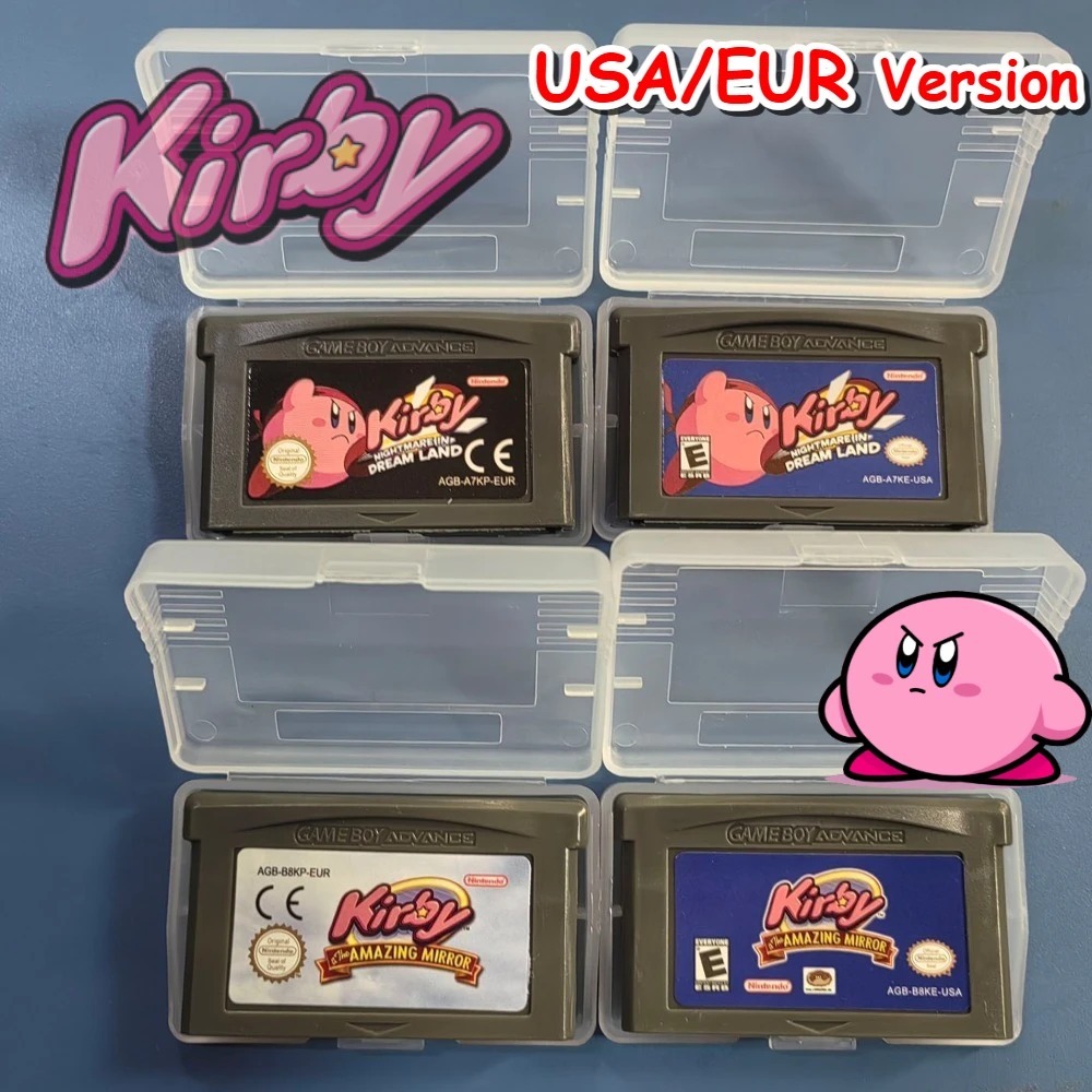 Cartucho de videojuego Kirby p - Retro Game Card reseña y precio