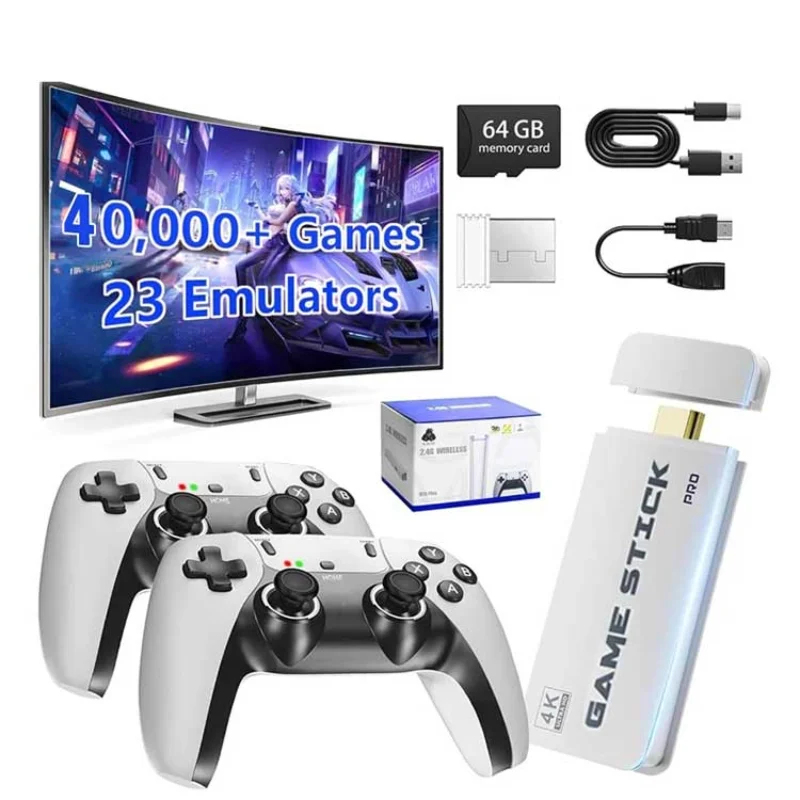 M15 4K TV Game Stick 64GB Cons - Retro Gaming Joystick reseña y precio