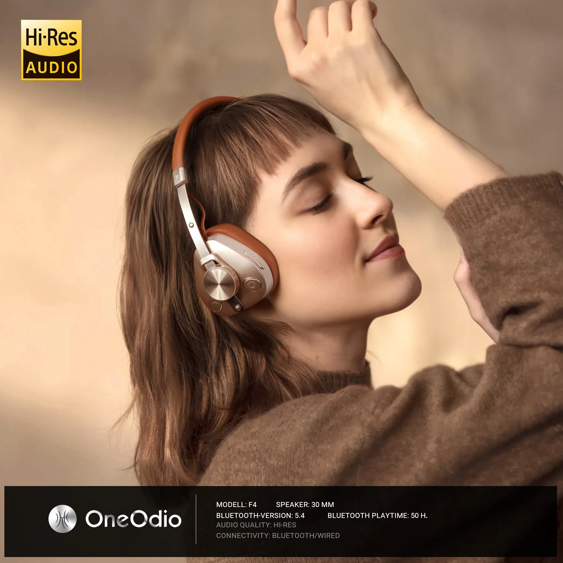 Oneodio F4 Retro auriculares i - Retro Gaming Cable reseña y precio