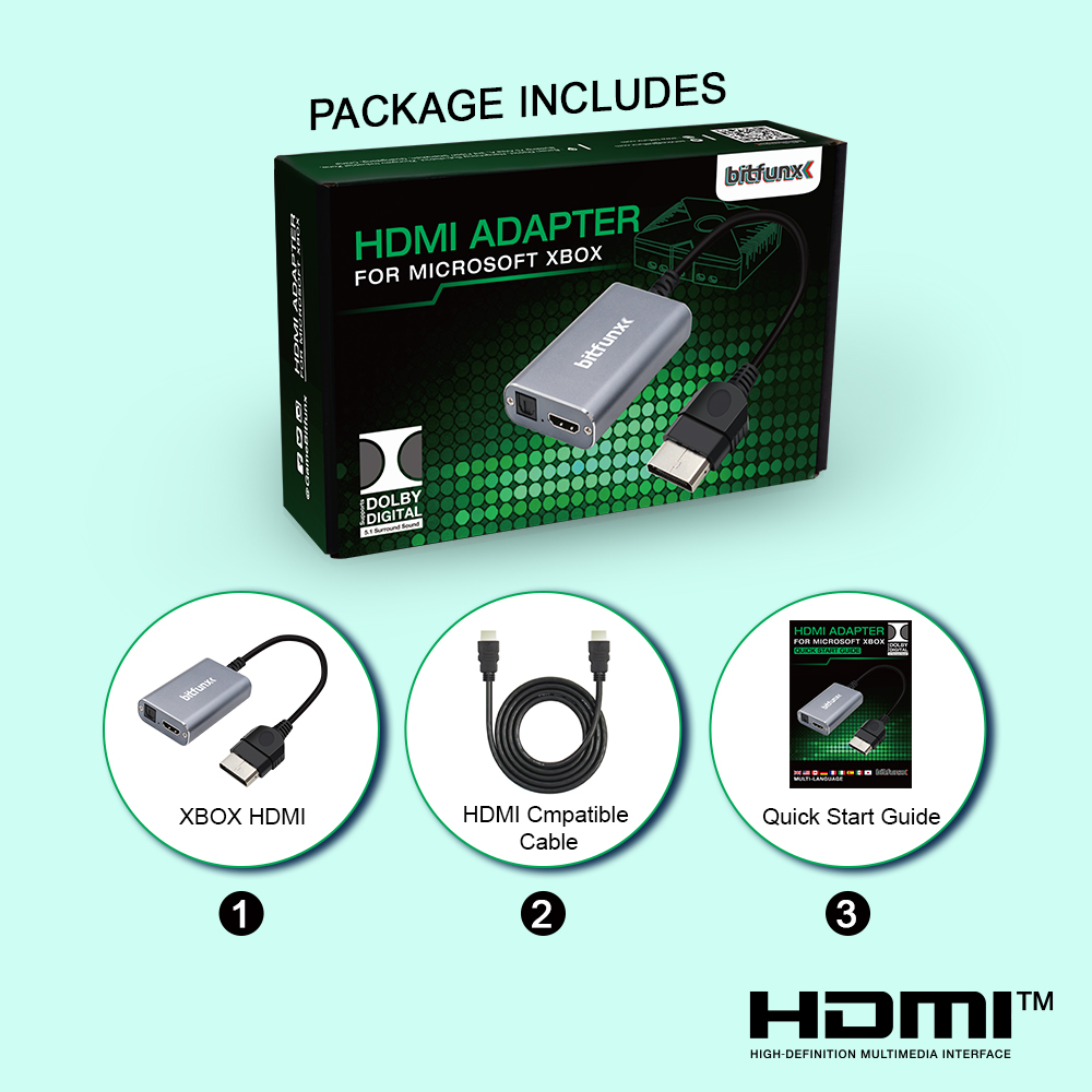 Bitfunx HDMI ™   Adaptador par - Retro Gaming Cable reseña y precio