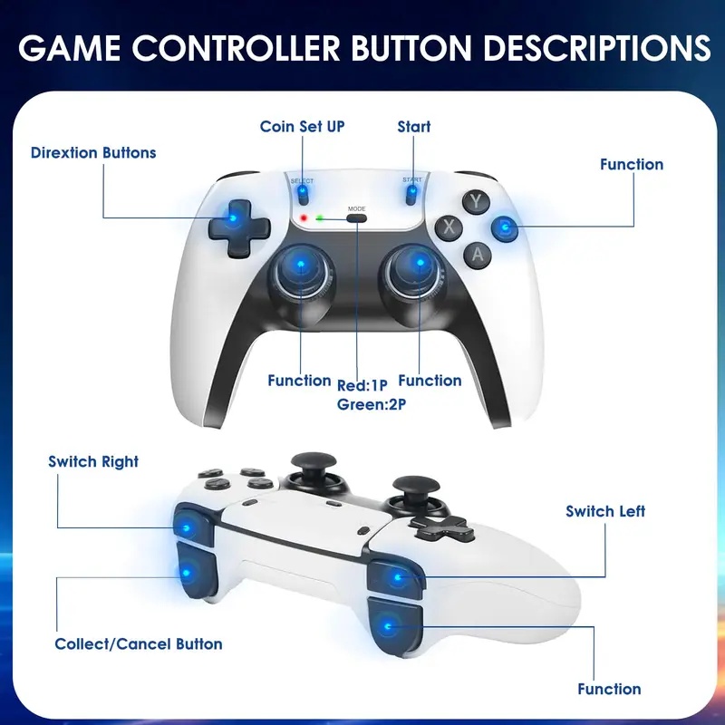 M15 Retro Video Game Stick 2.4 - Retro Gaming Joystick reseña y precio