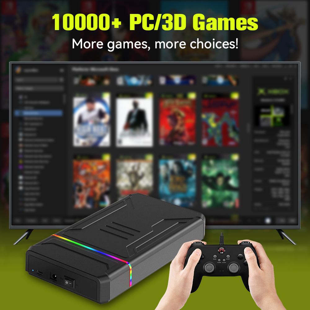 Consola de videojuegos HDD JMa - Retro Gaming Hdd reseña y precio