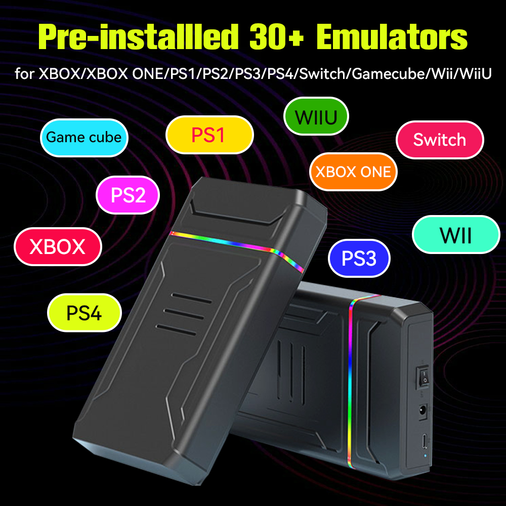 Consola de videojuegos HDD JMa - Retro Gaming Hdd reseña y precio