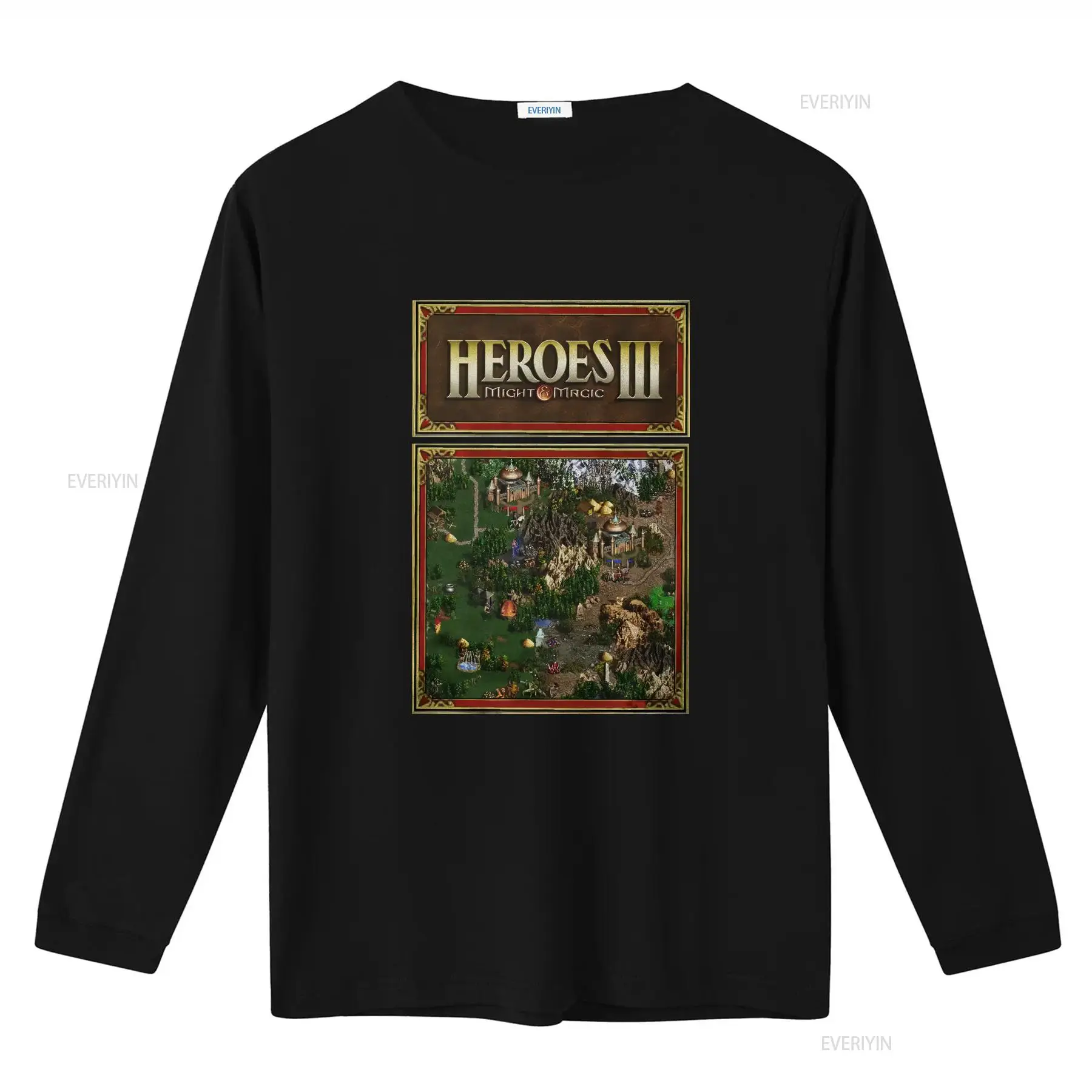 Camiseta Heroes Map of Might A - Retro Gaming Gamestop reseña y precio