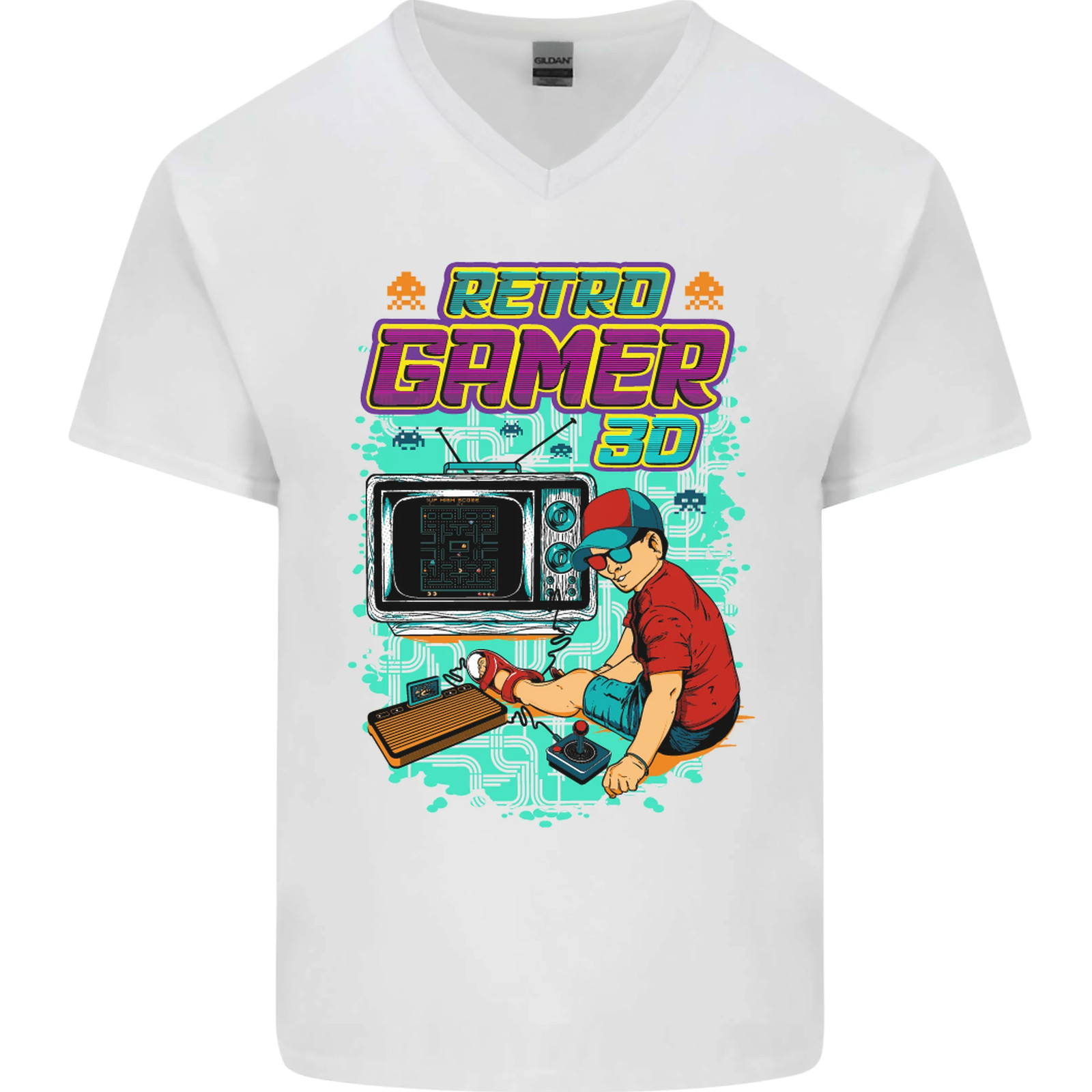 Camiseta Retro Gamer Arcade Ju - Retro Gaming Juegos reseña y precio