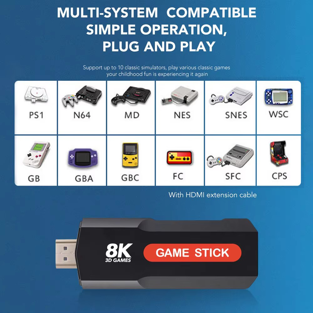 Consola de Juegos X2 Game Stic - Retro X8 Gaming Console reseña y precio